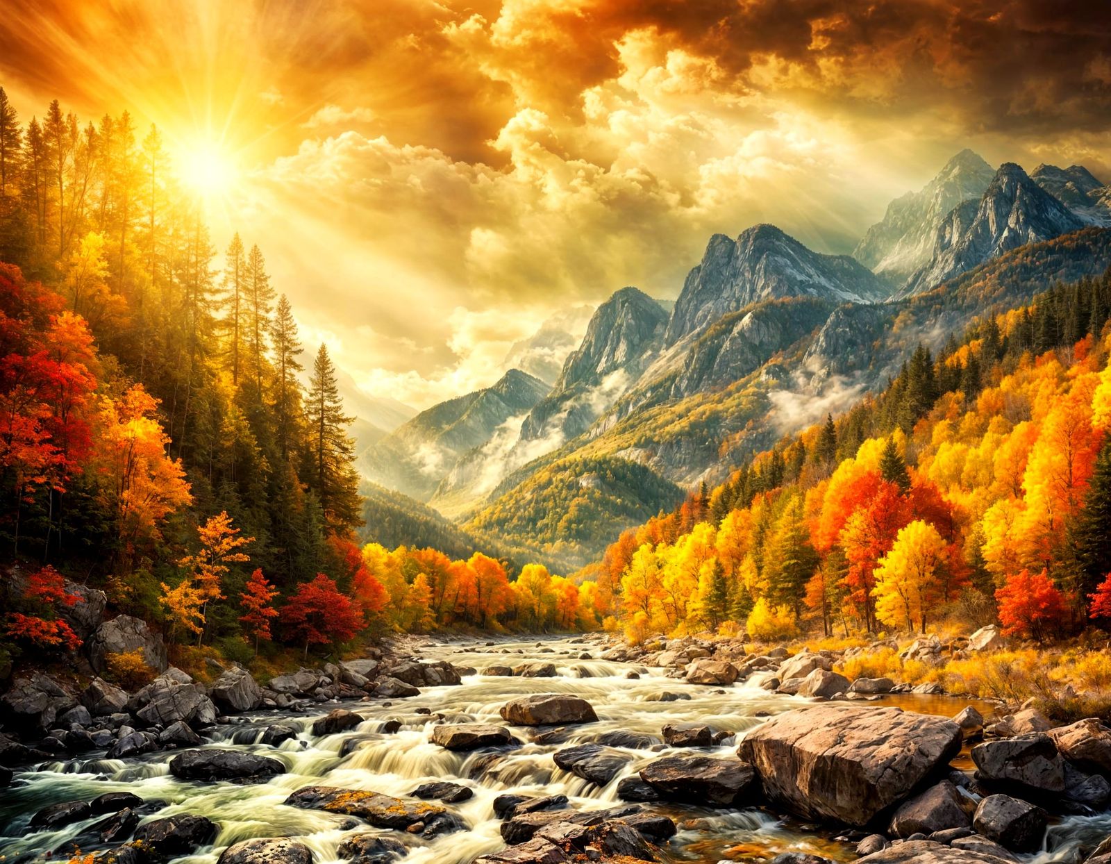 The splendor of autumn  by @Andy