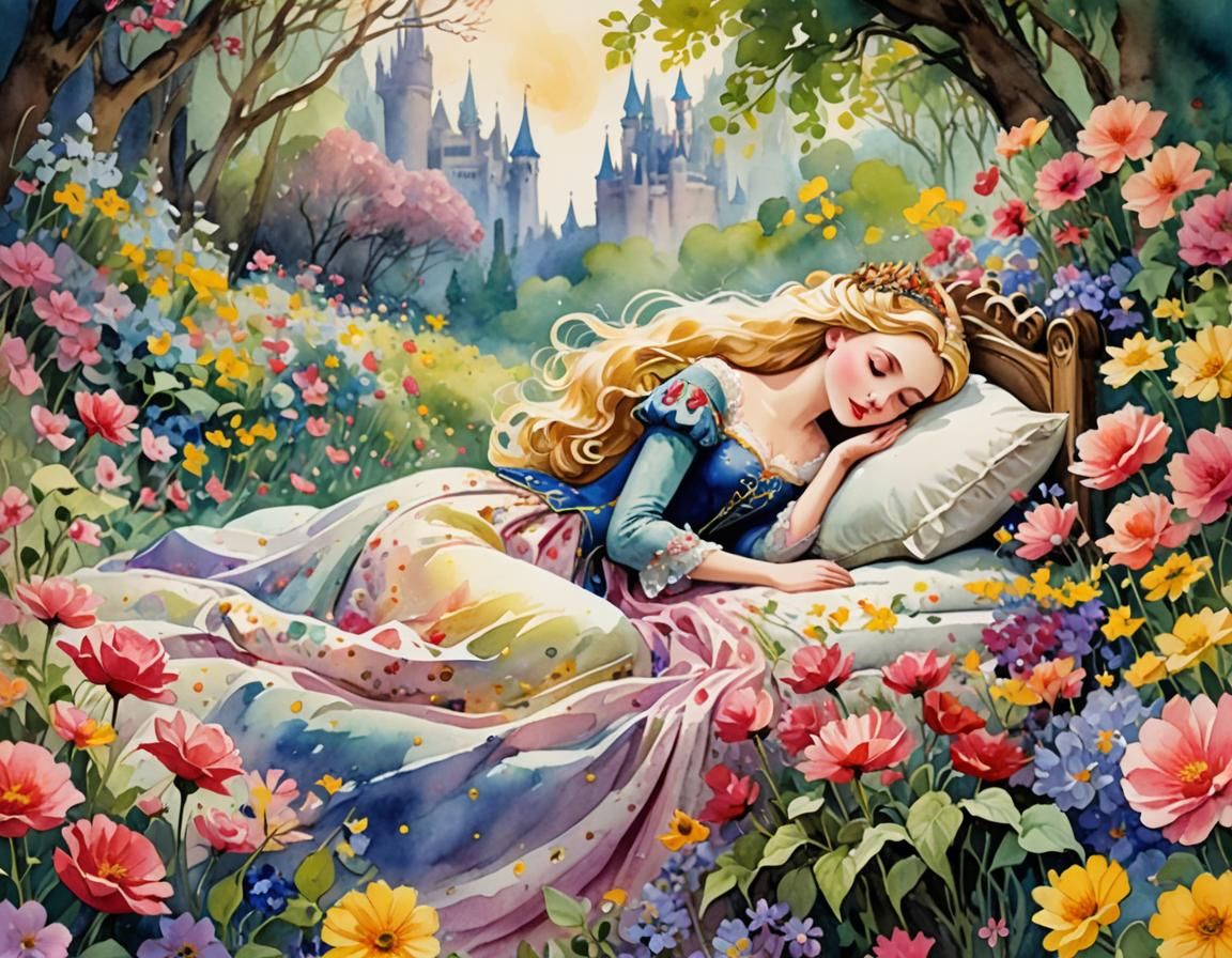 Sleeping Beauty  by @Seivitae