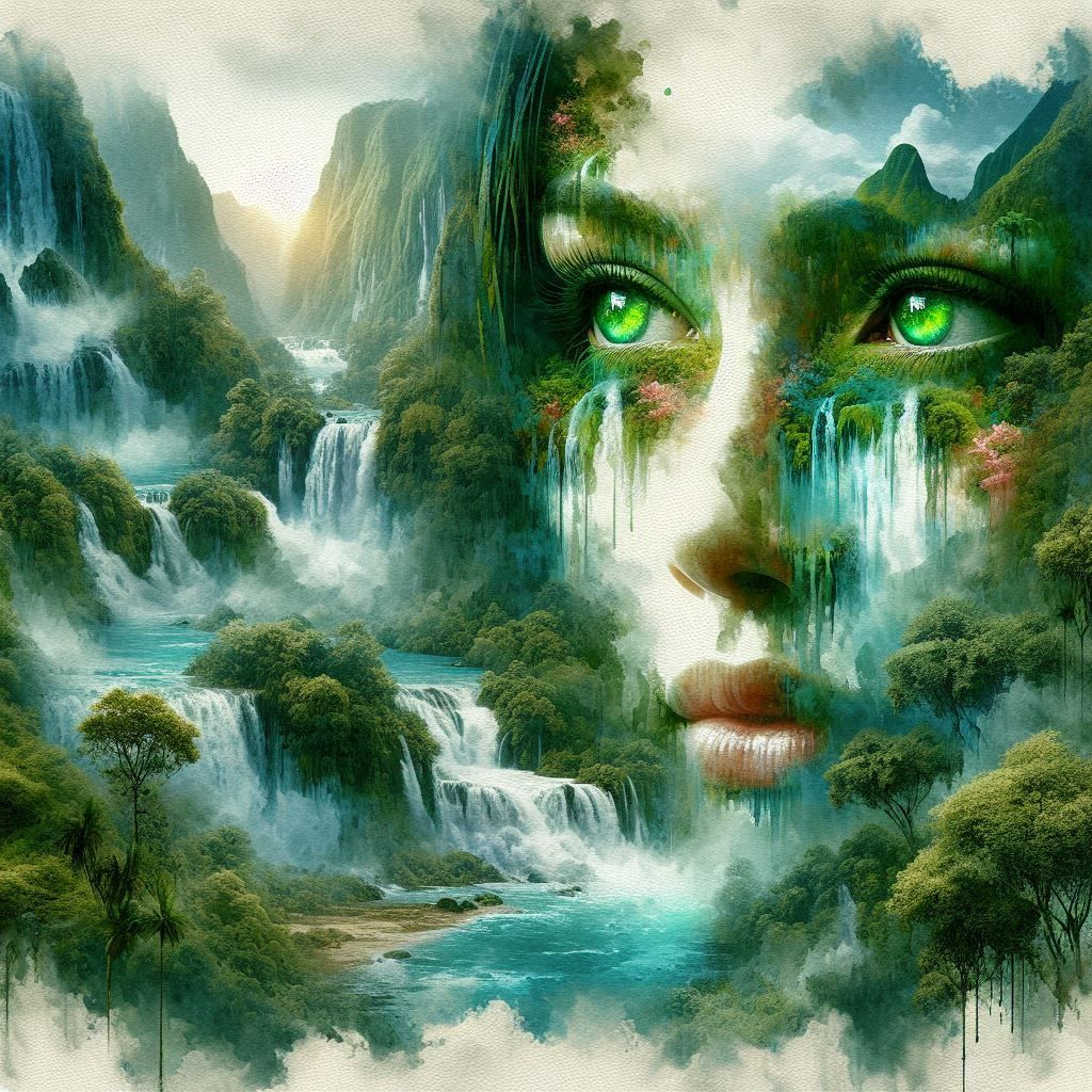 Mother nature weeping