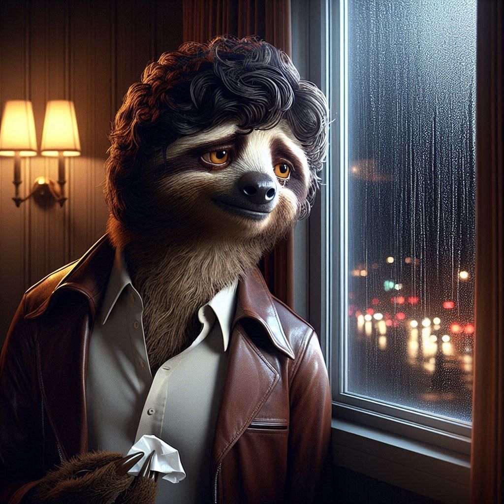 Slothric Carmen, singer and composer, “All By Myself 🎶”