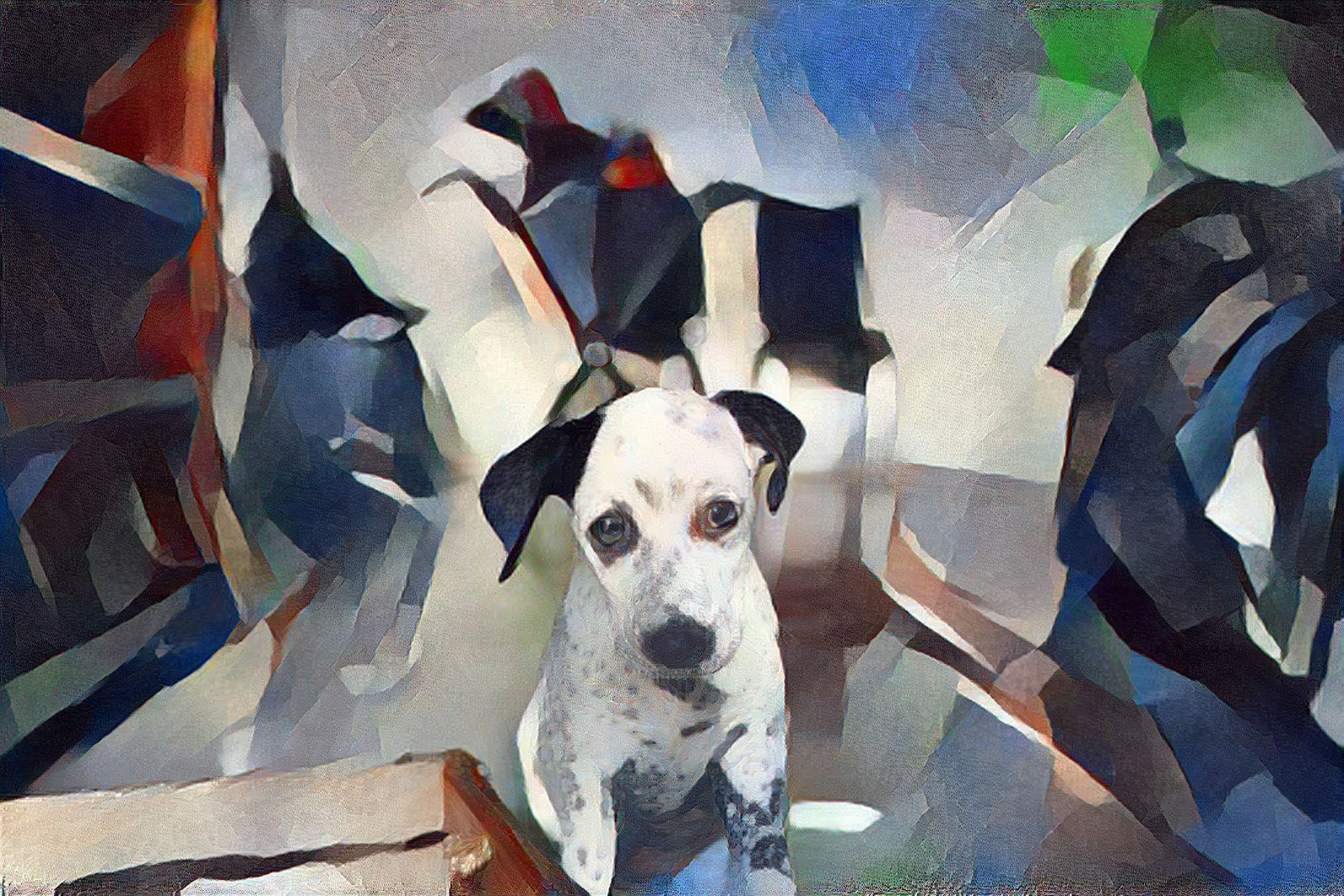 Dolmation Waiting for Owner 