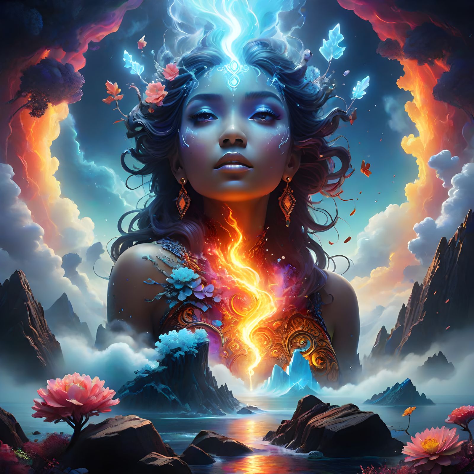 Gaia  by @LilacVenom