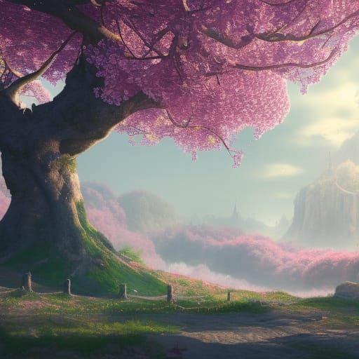 the blossom tree