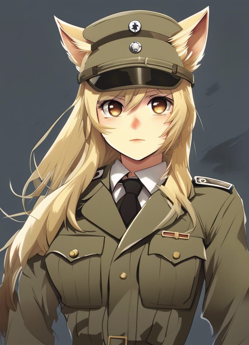 germany as a hot anime babe