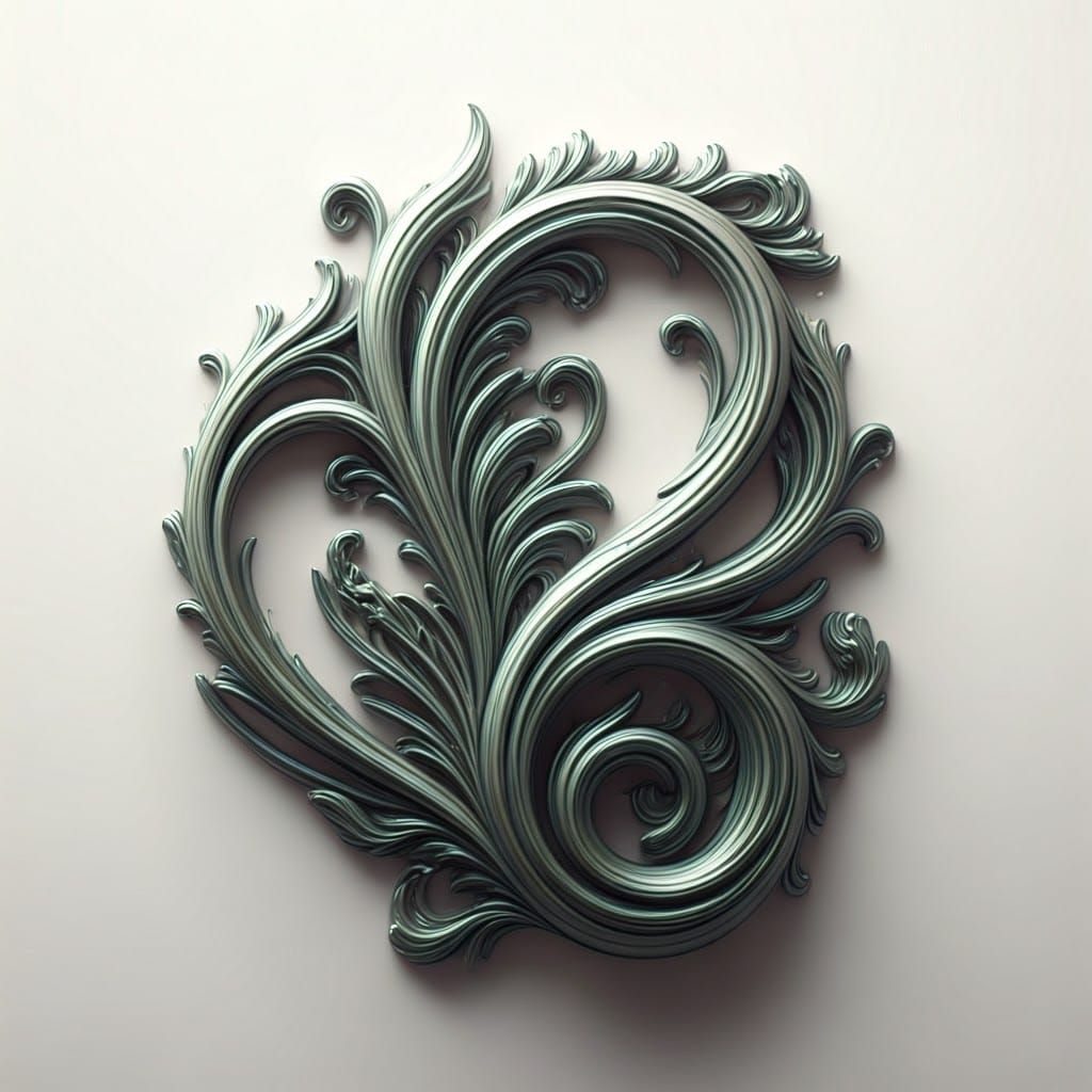 Ethereal Silver Fantasy Decoration