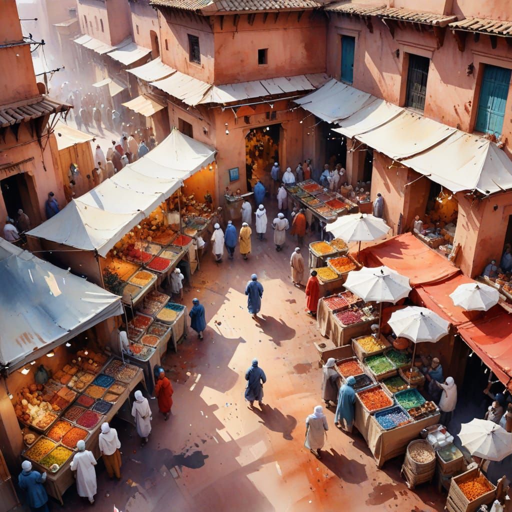 A bird's eye view   by @groucho