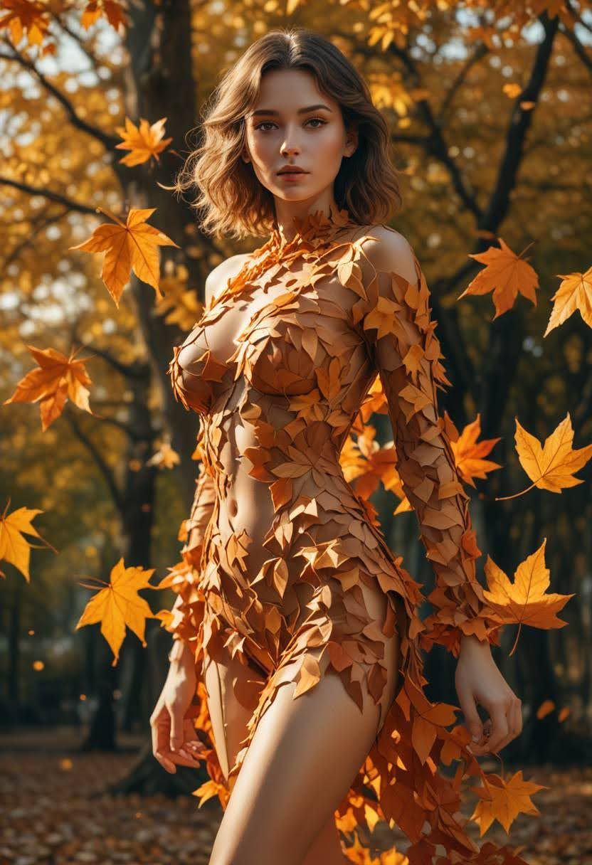 Autumn dress