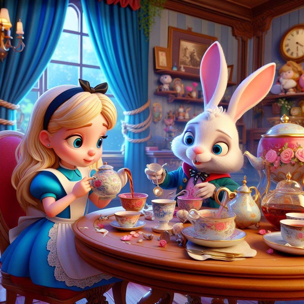 Alice is Careful not to “Spill the Tea”