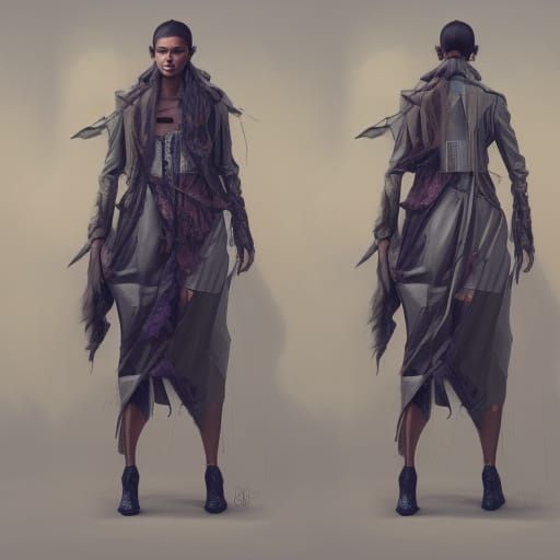 future fashion clothes, runaway show