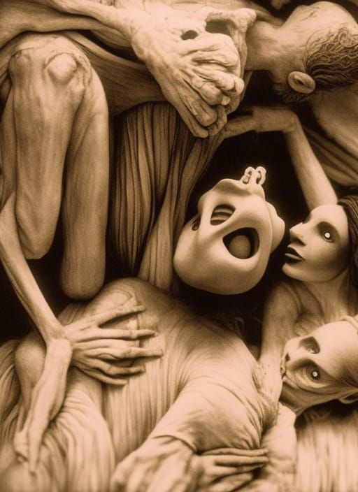 Surreal Stopmotion Photograph in Dreamlike Style