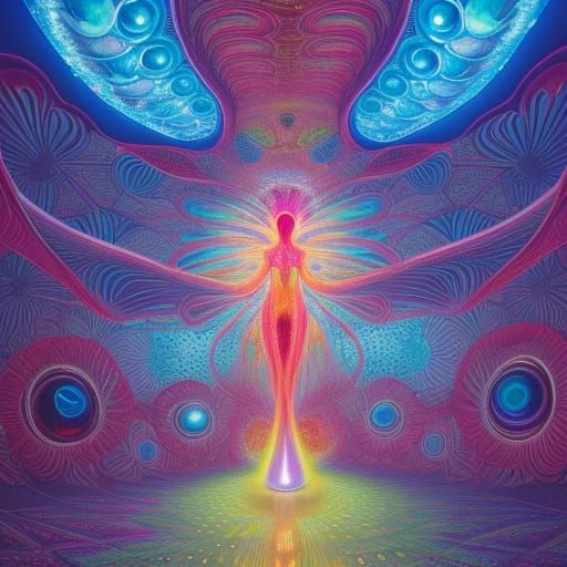 The Pearly Gates of Heaven., By Alex Grey, Lisa Frank, Frank Miller ...