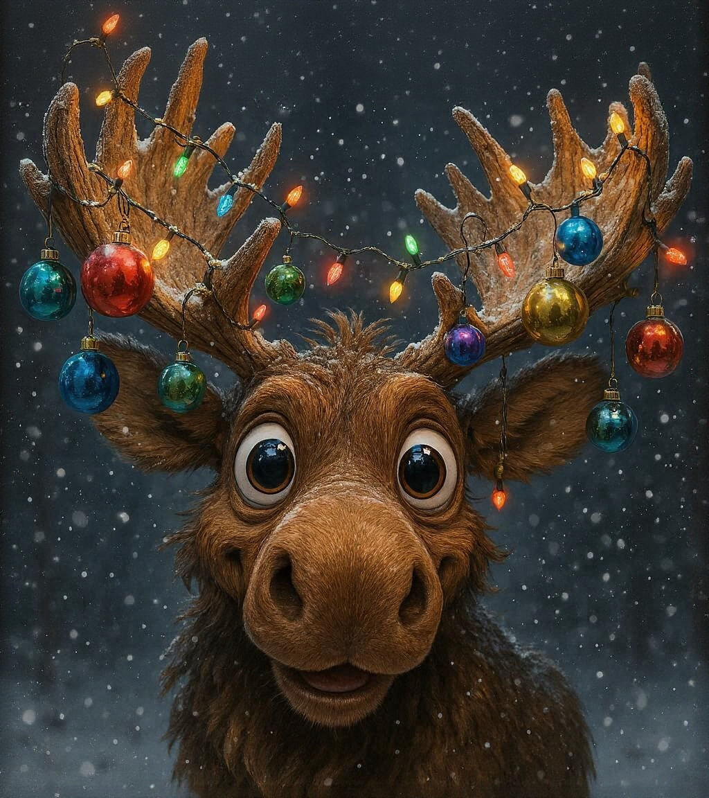 Merry Christmoose