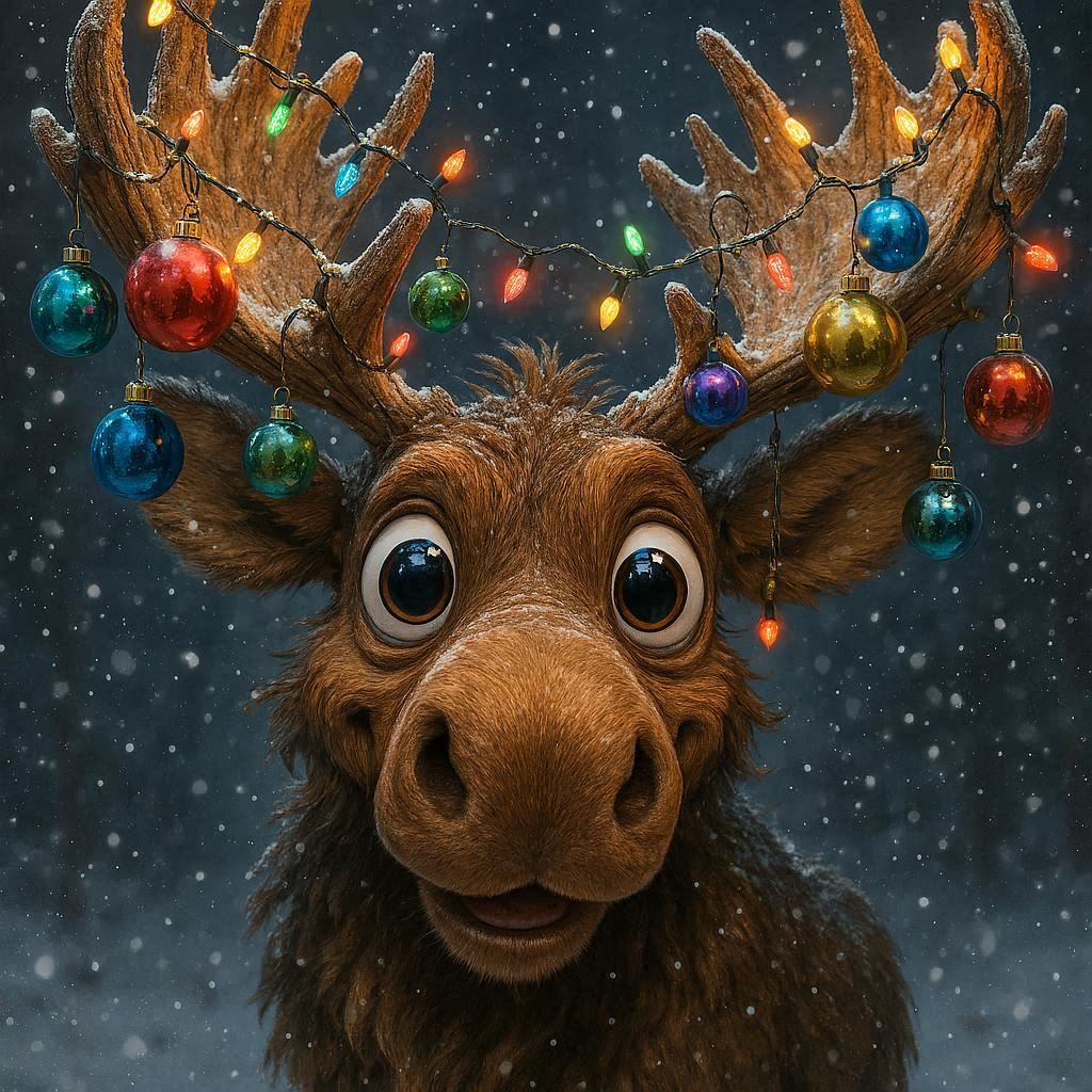 Merry Christmoose
