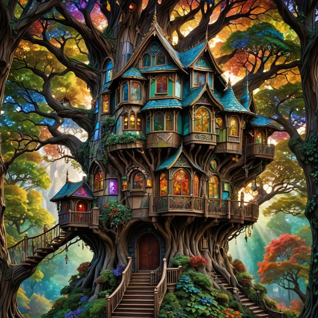 Perfect house for a victorian fae  by @HecateWayne