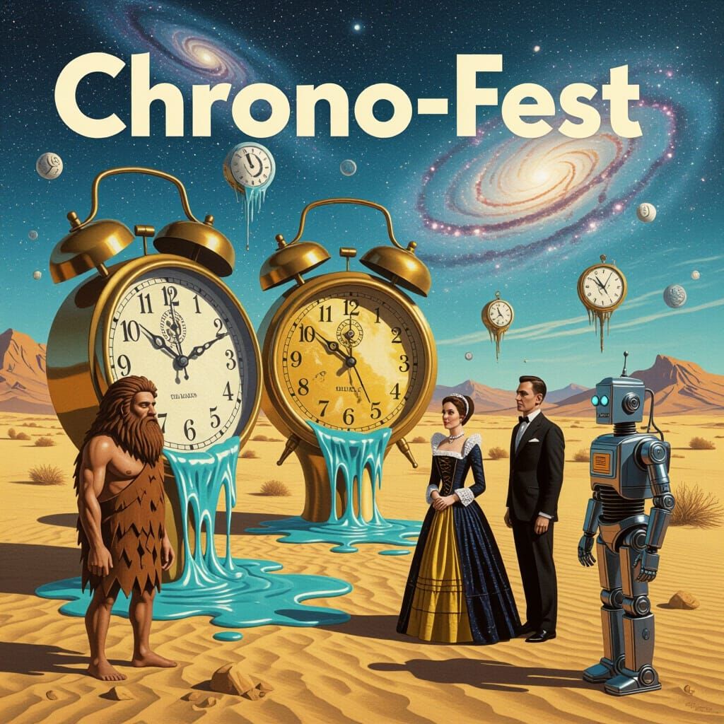 Chrono-Fest, Honoring Time Itself!  by @Kristen Dover