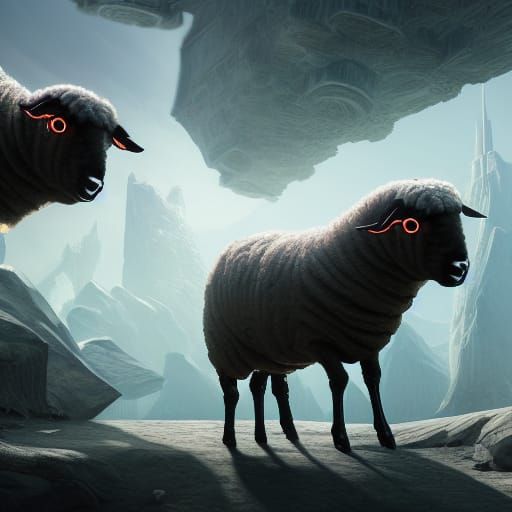 Androids dream of chrome sheep