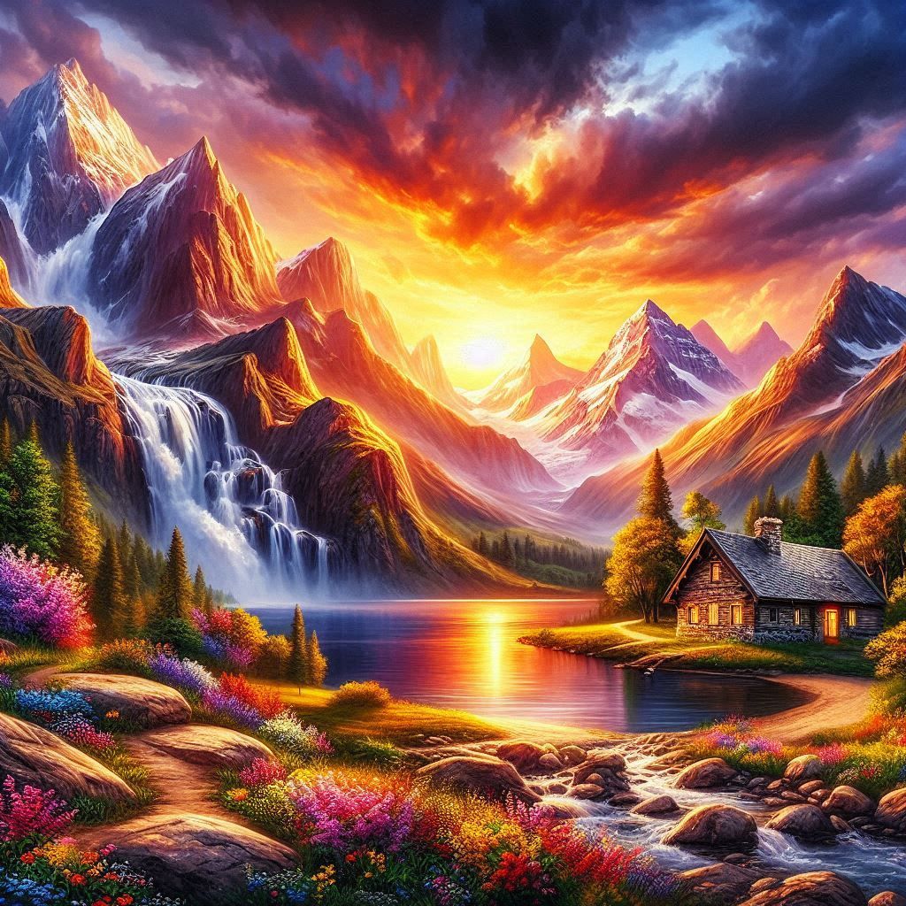 Landscape painting