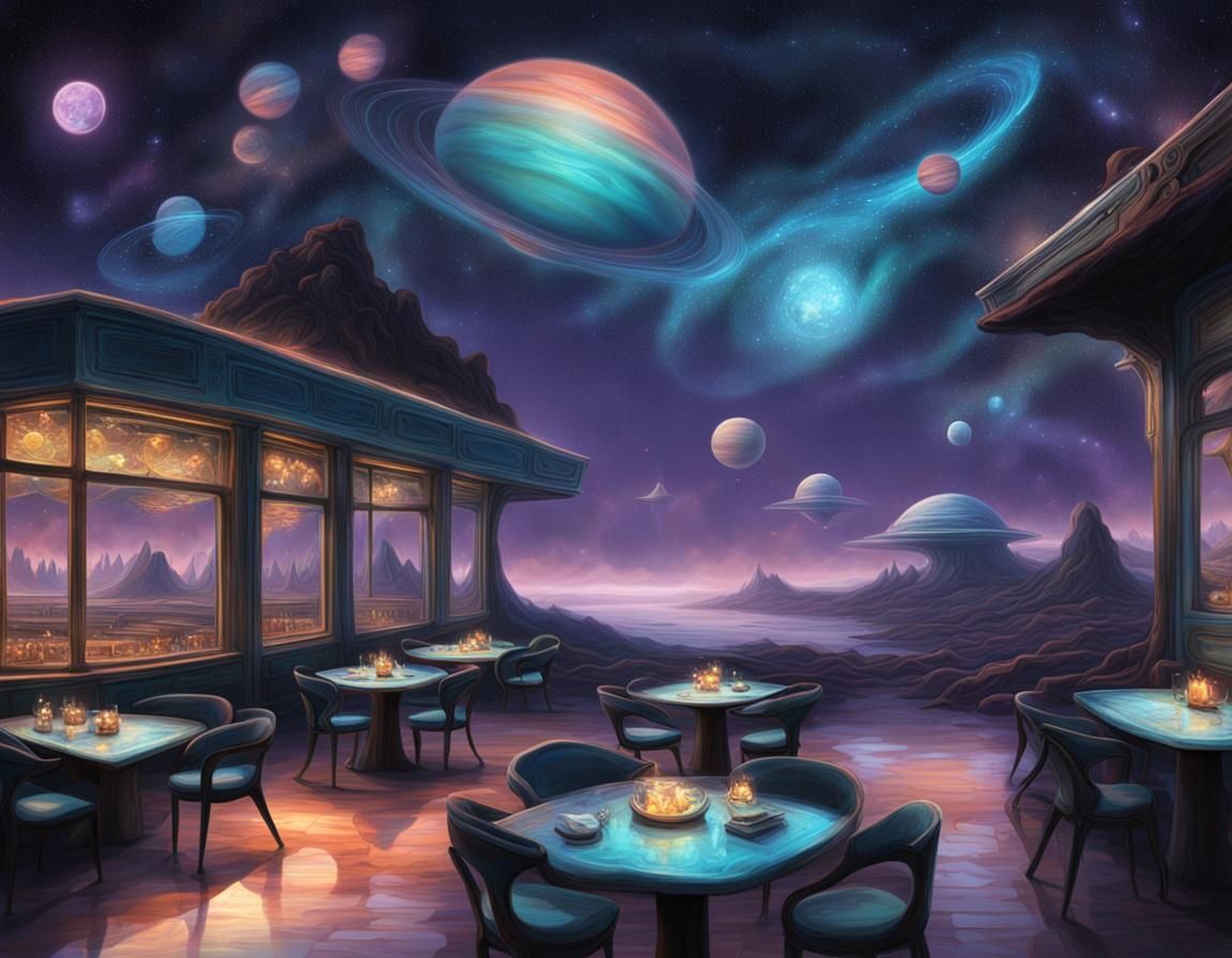 Otherwordly Nightcafe
