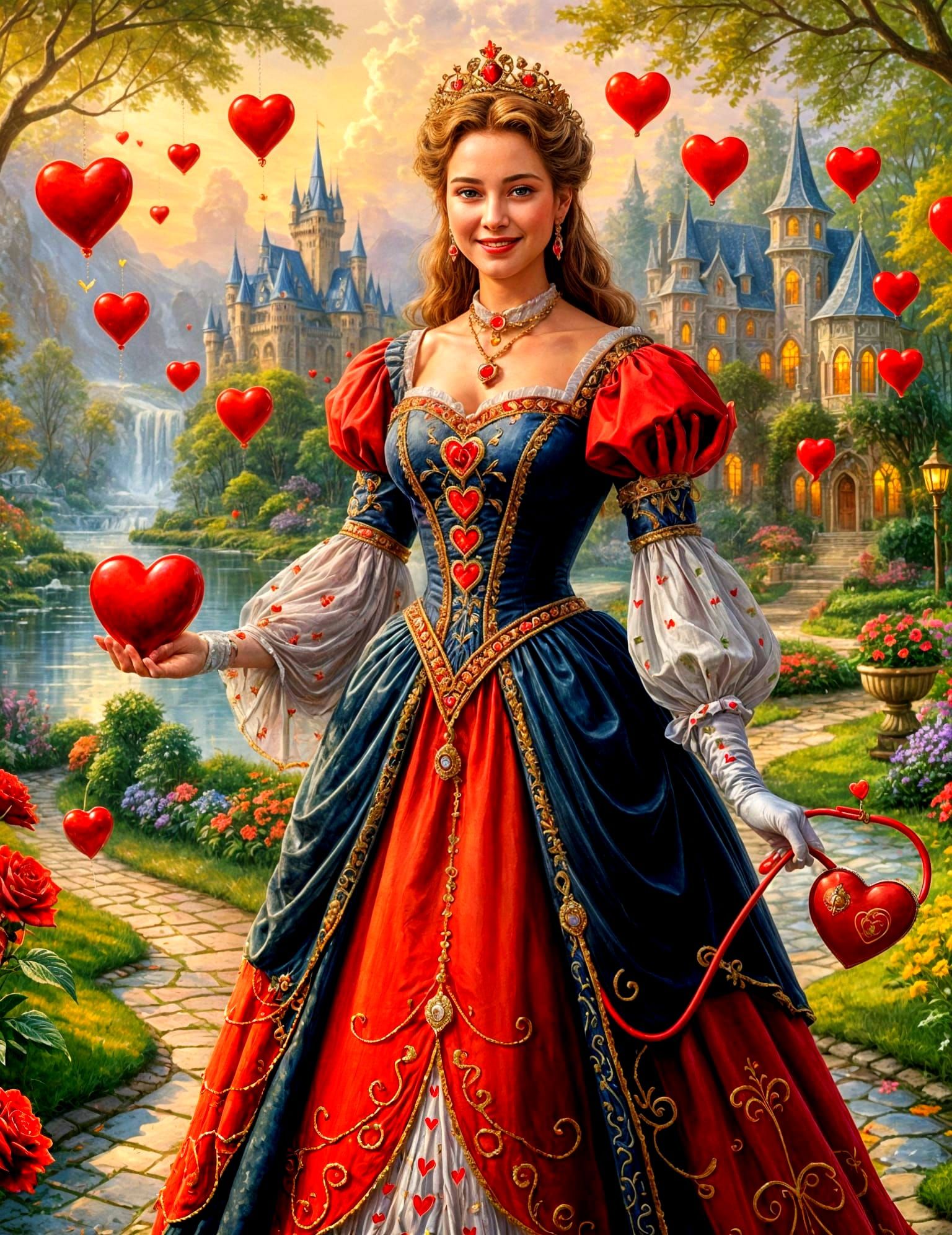 The Queen of Hearts  by @LizzyAnne