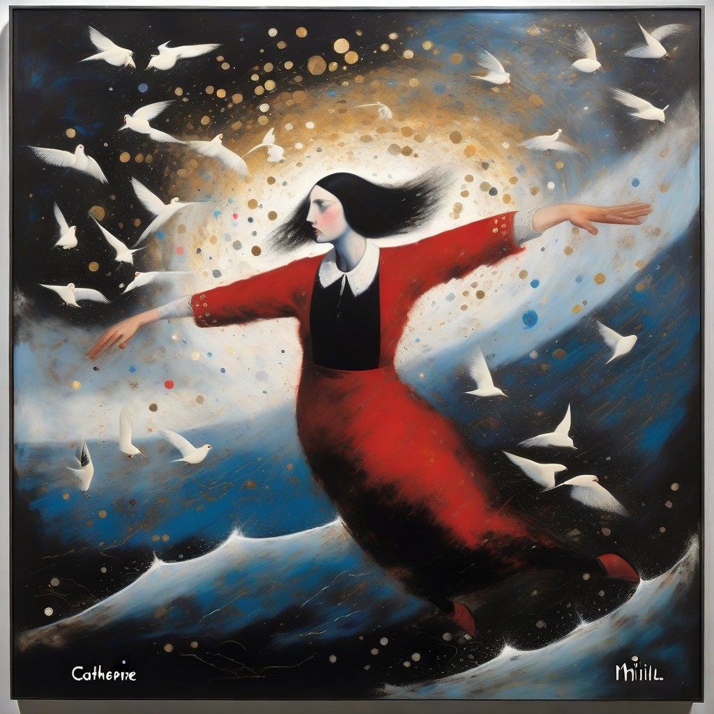 Crashing the landing.