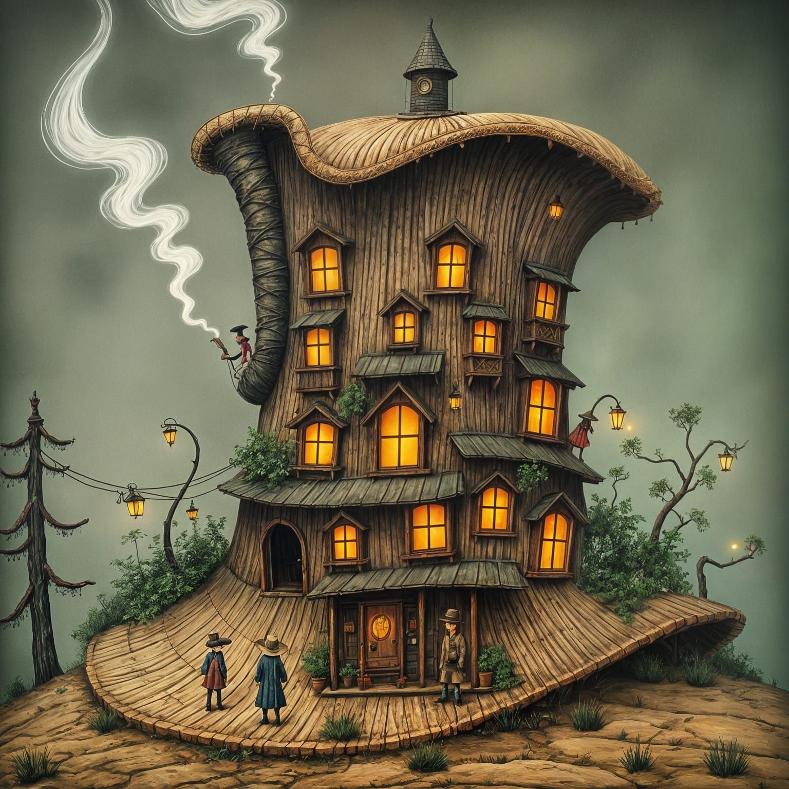 Hat Home  by @Antinomy