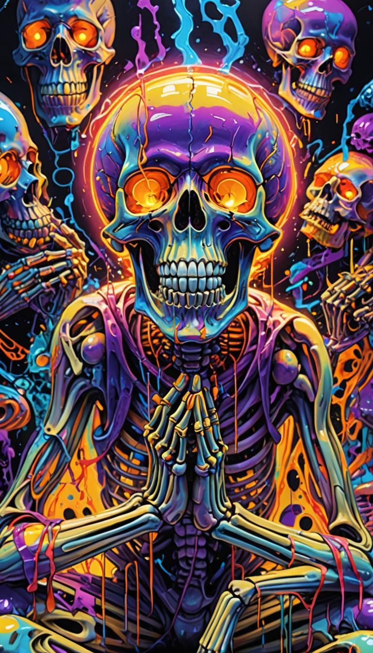 Neon Gravestones (remastered)