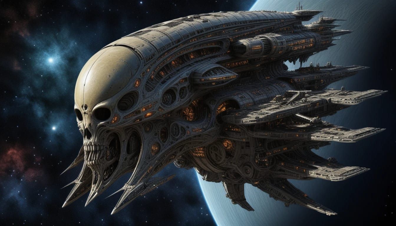 Exoskeleton Technology Alien Mothership