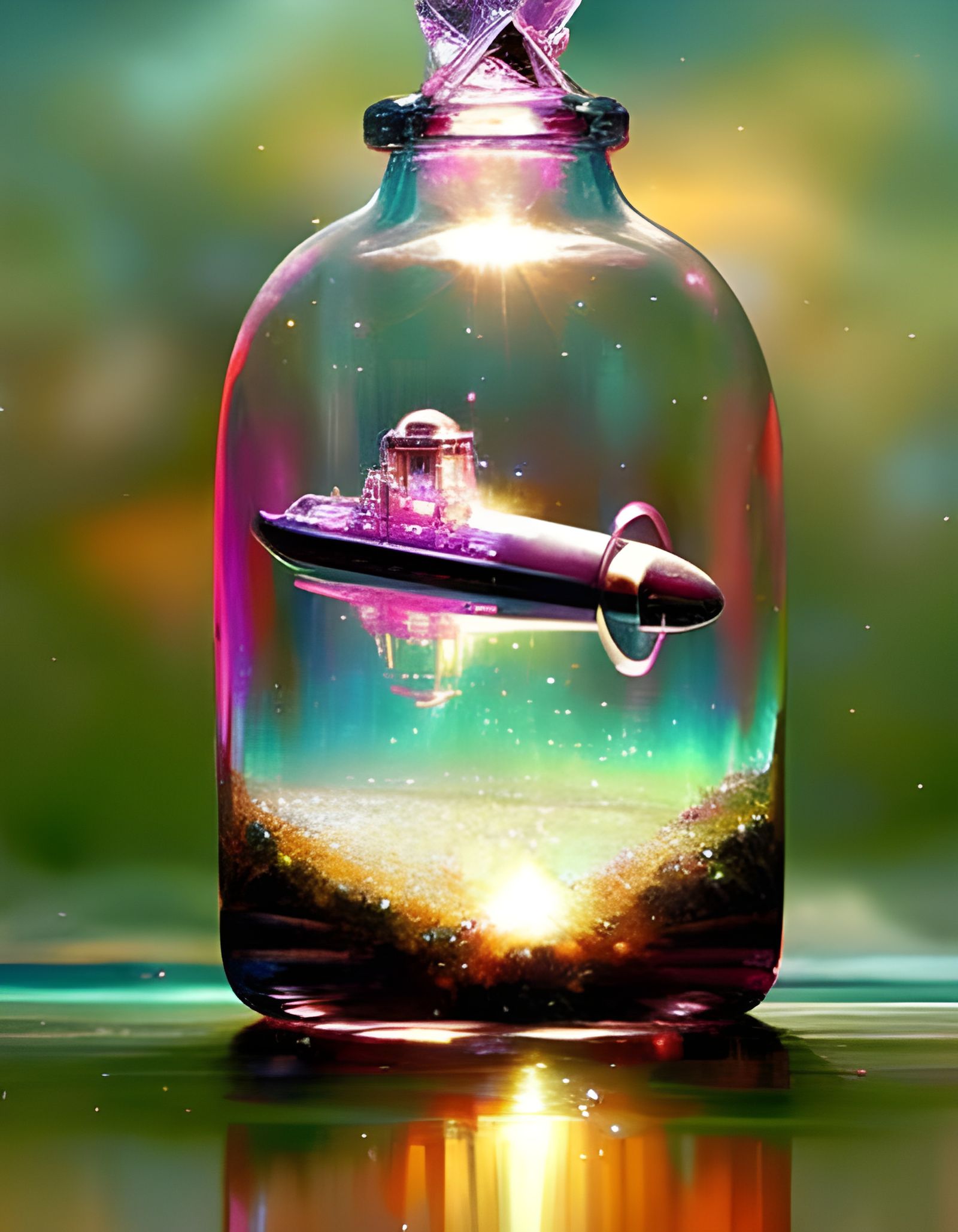 Pixie sub in a bottle ♡