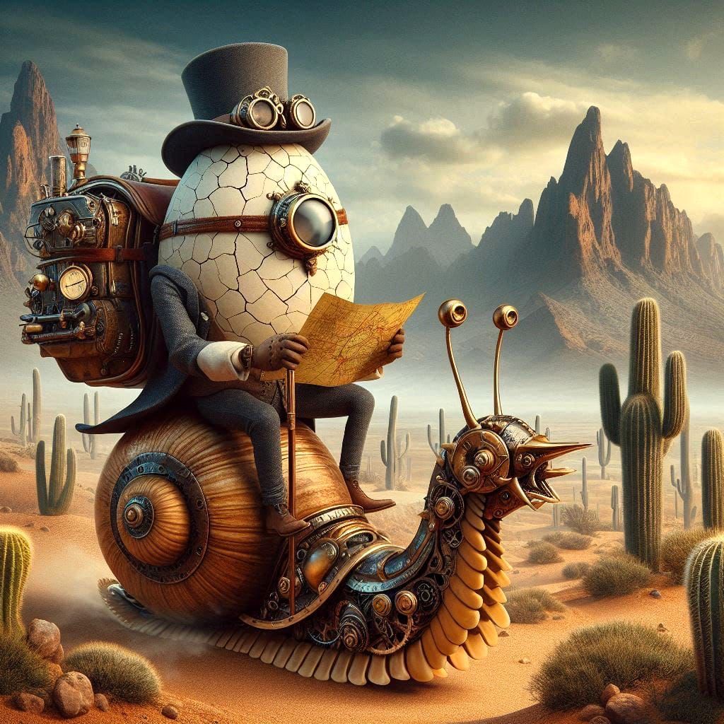 Steampunk Egg