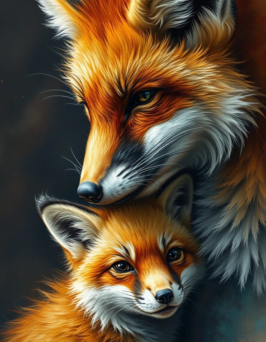 Foxie Tenderness 🙏🙏😜