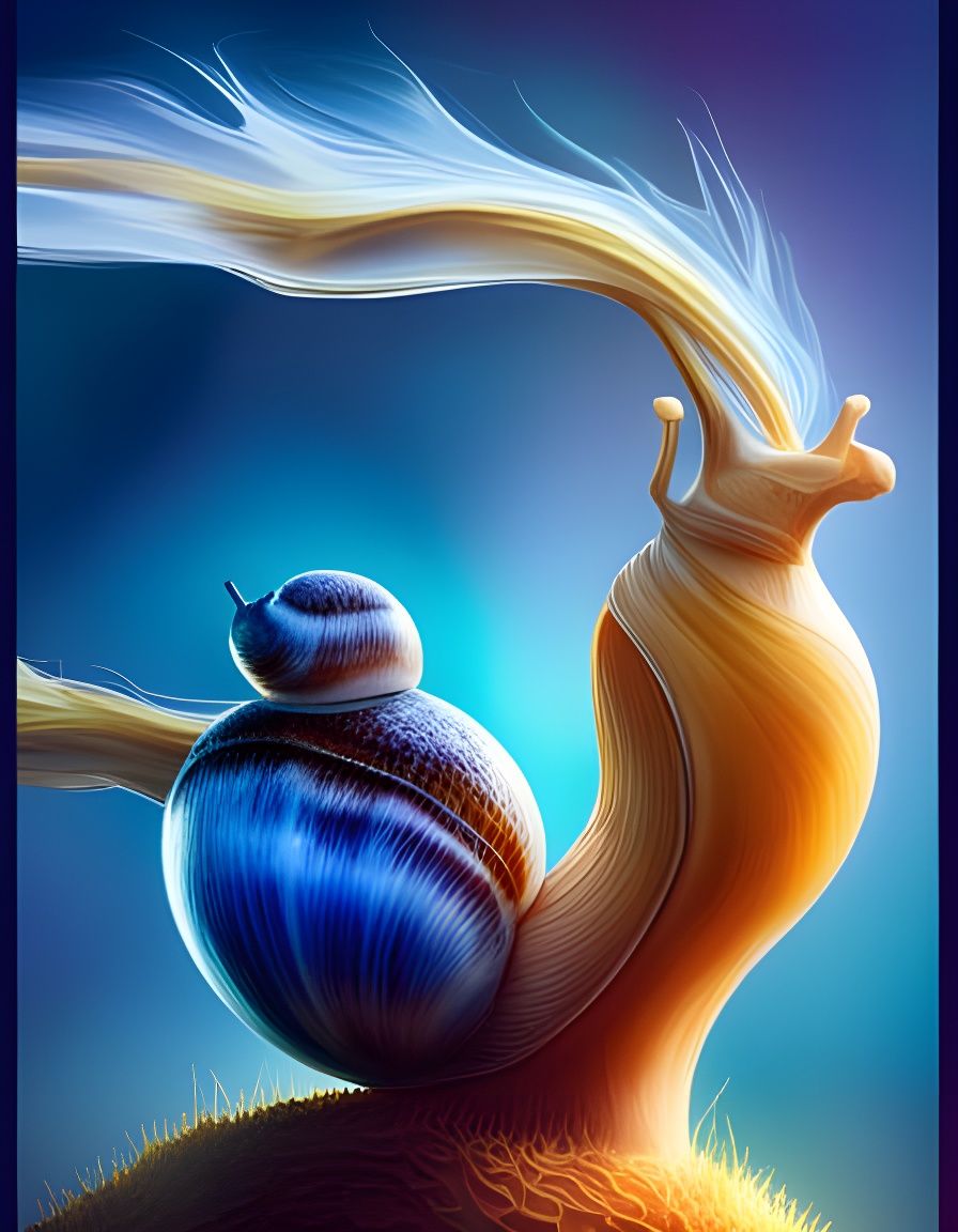 TURBO snails AI Generated Artwork NightCafe Creator