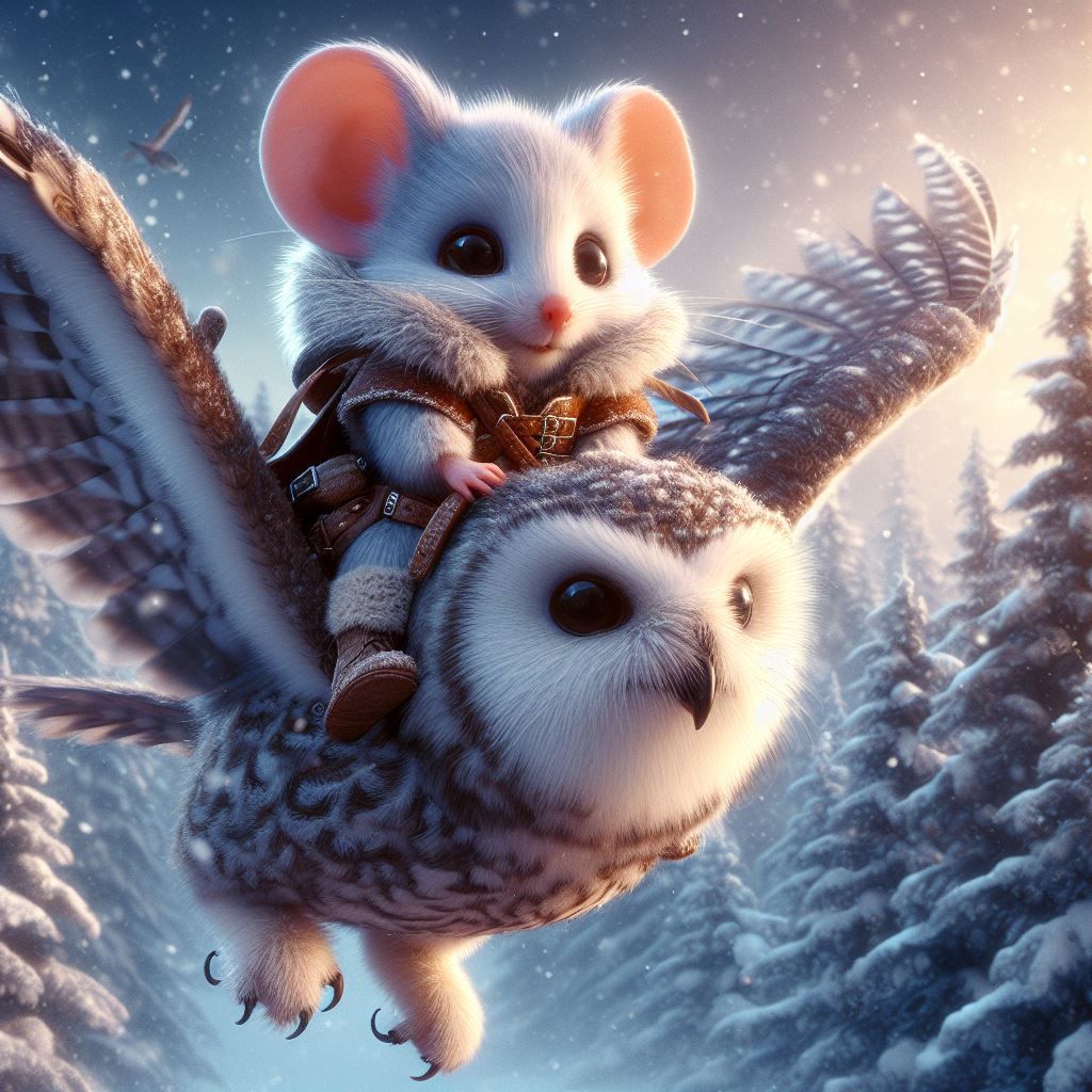 Wee little owl riders