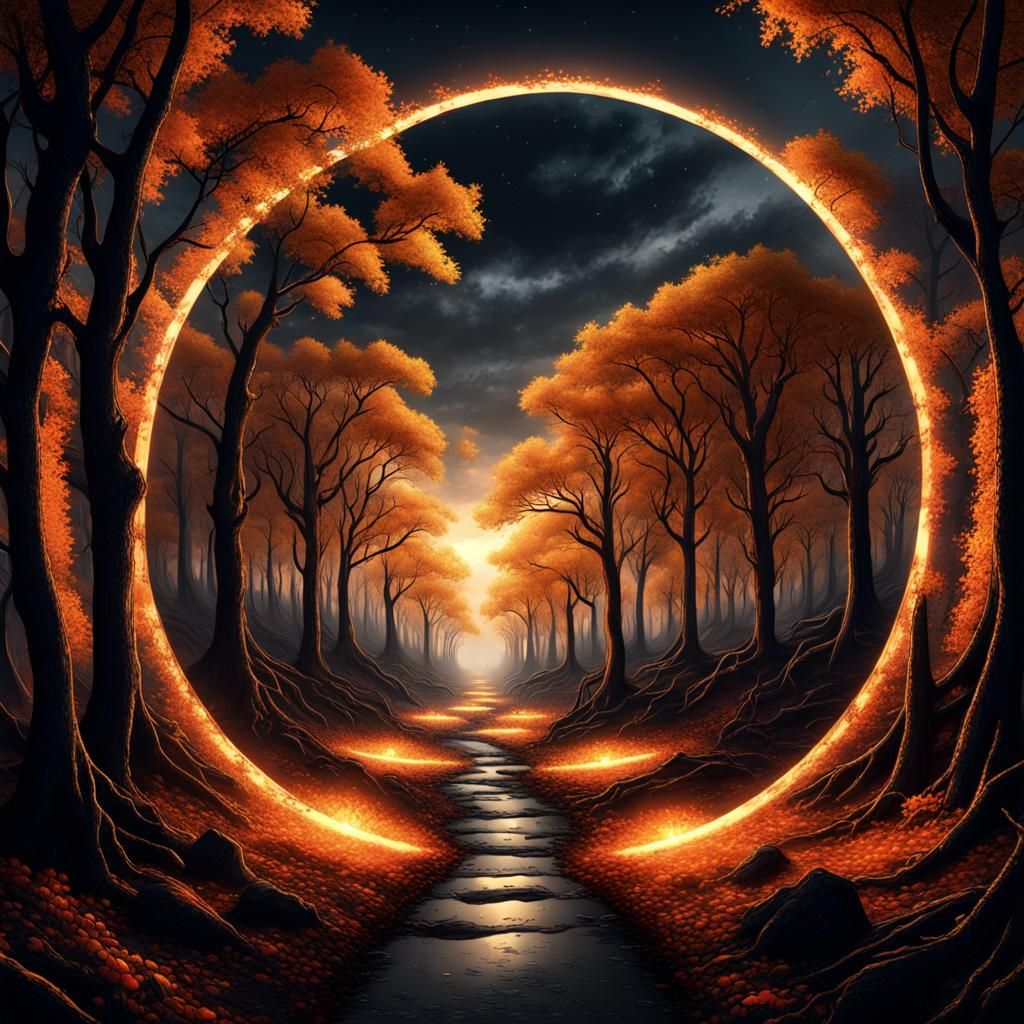 doctor strange portal??  by @twig