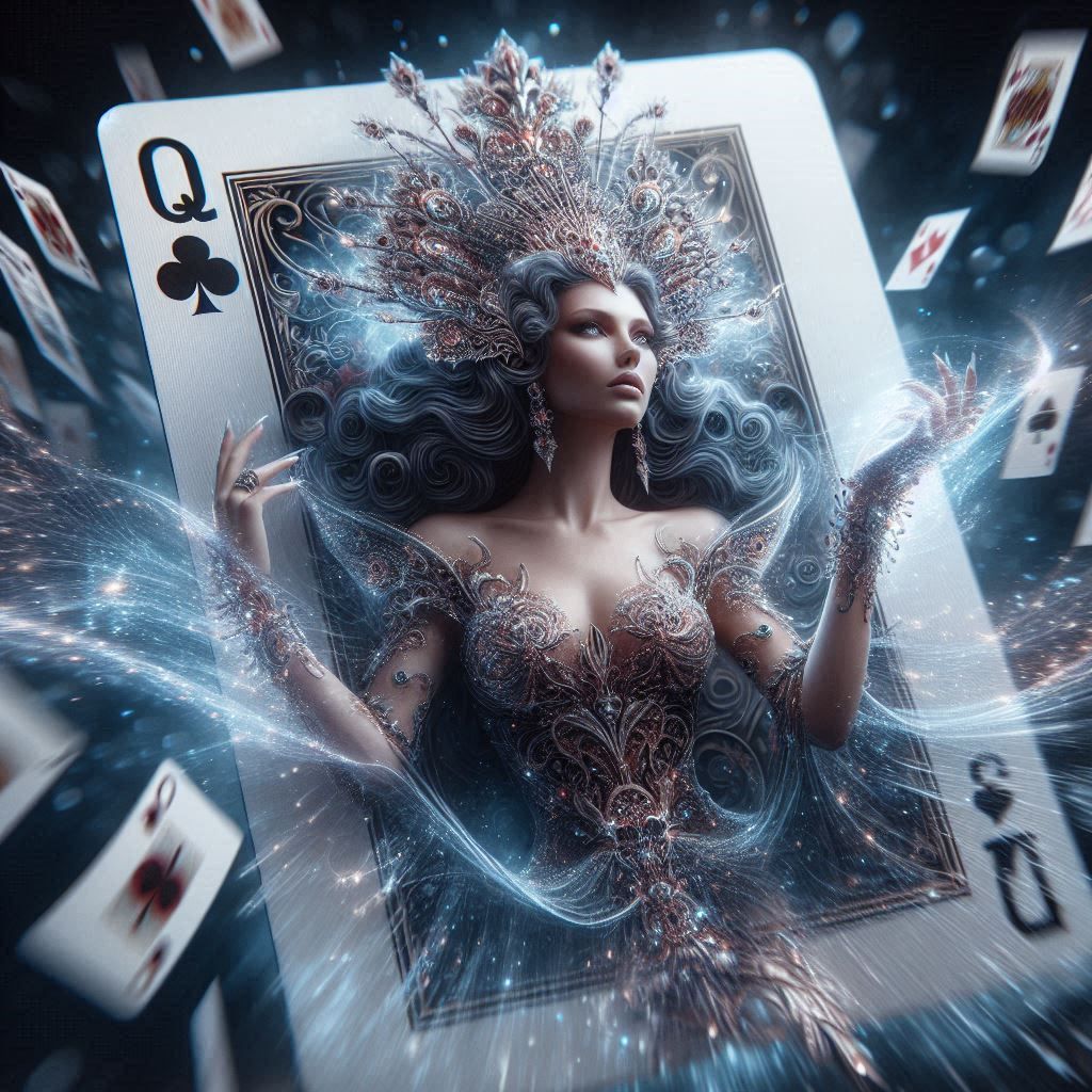 Queen of clubs