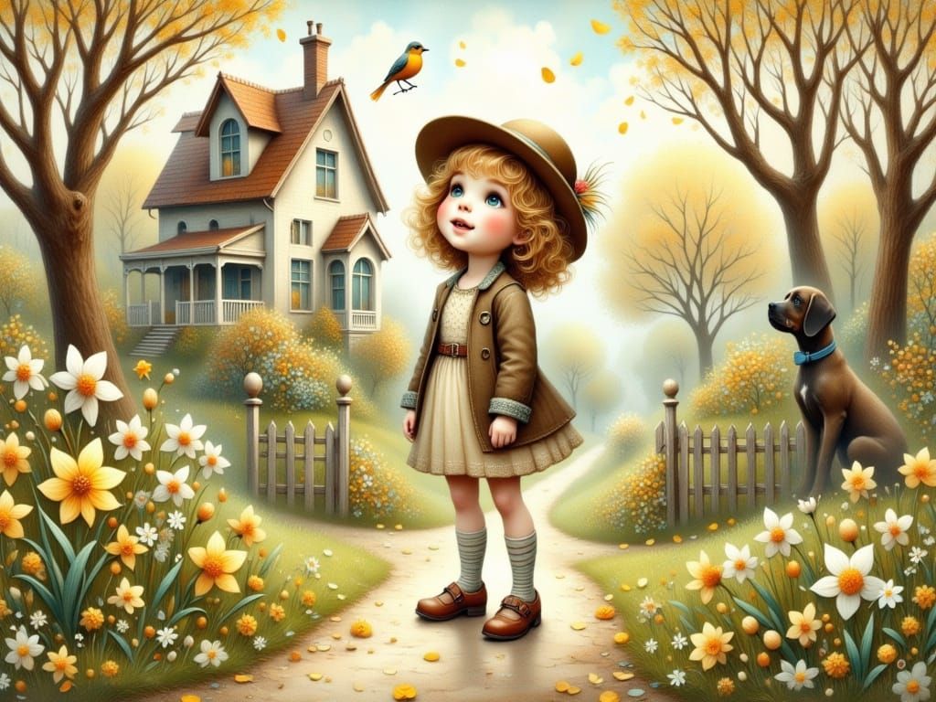 ChildinHerSurroundings