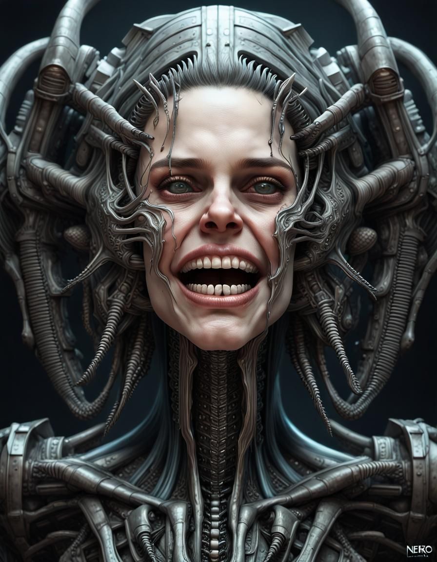 The Teeth, biopunk horror by Nekro H.R. Giger Steven Belledin Rebecca ...