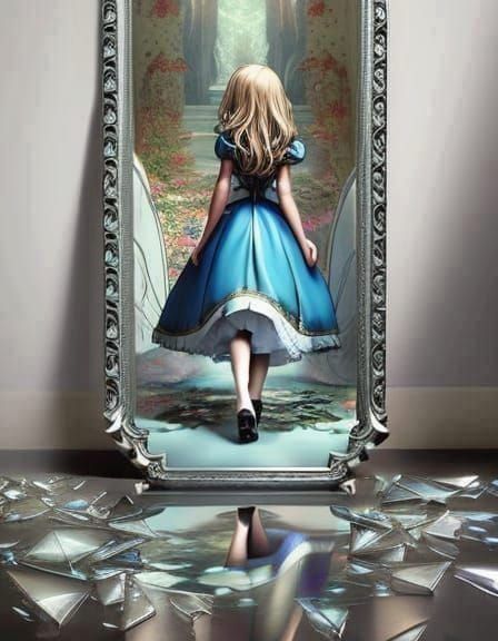 Alice Through The Looking Glass  by @Chelle