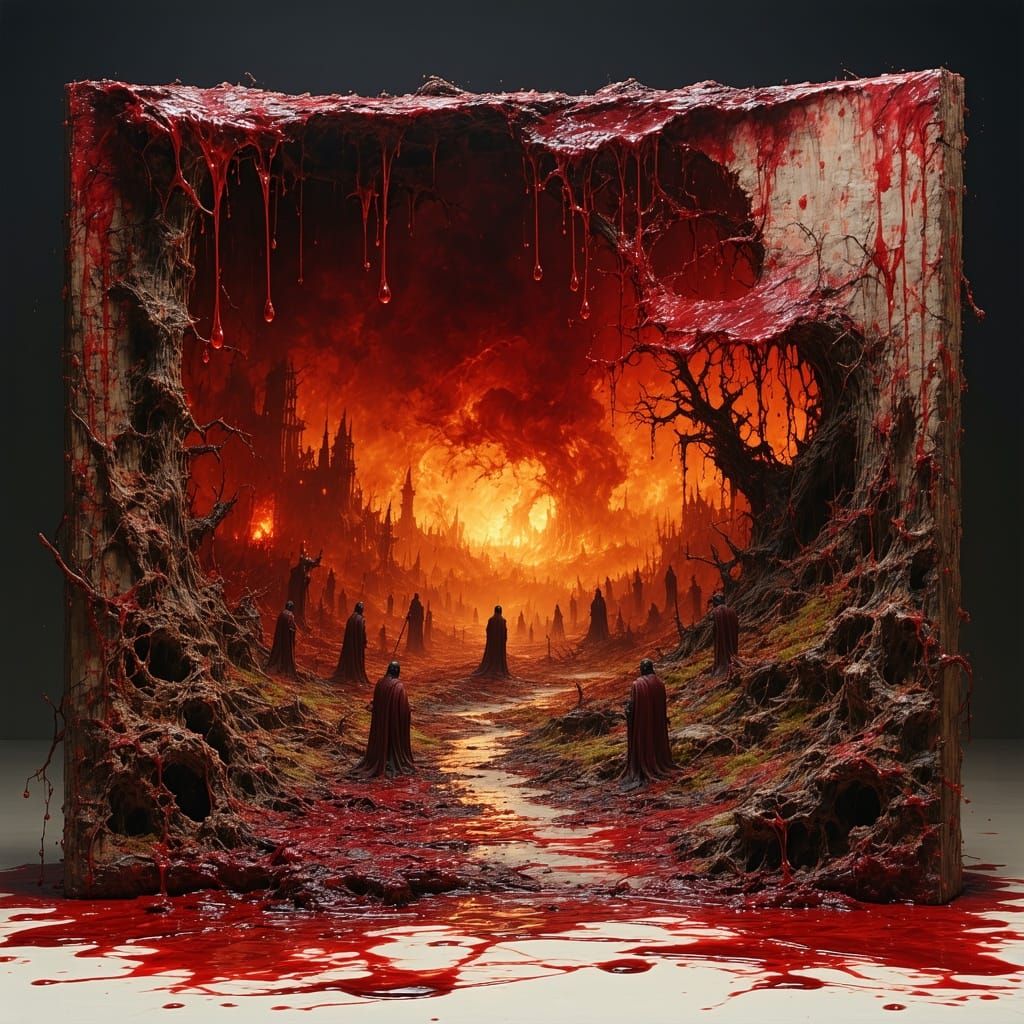 The Crimson Canvas of Terror