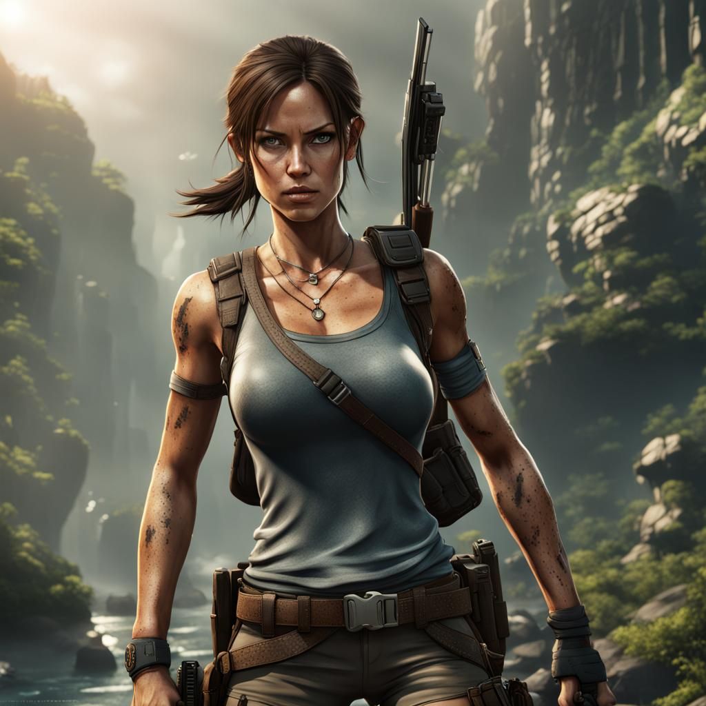 Lara Croft in anime