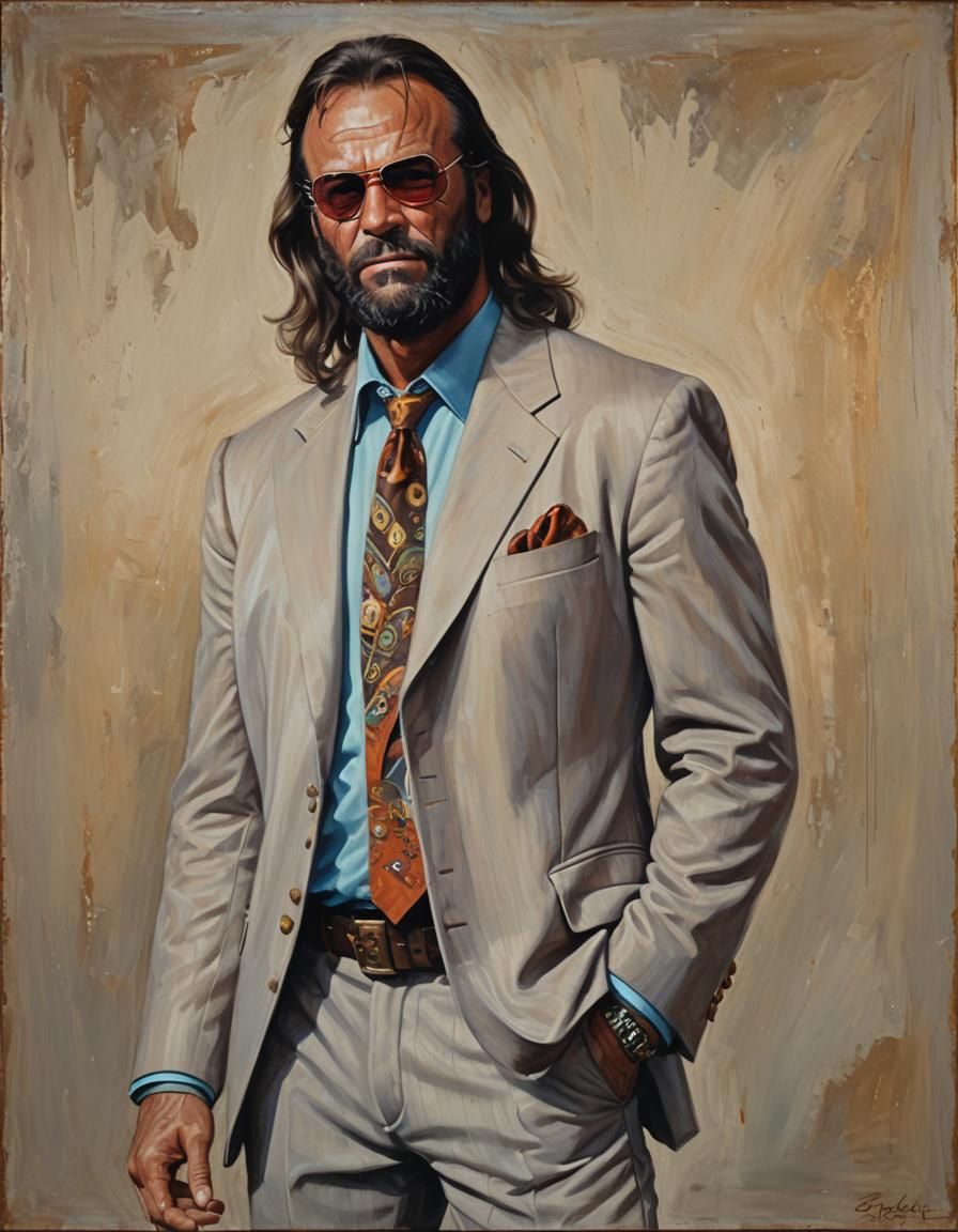 “Macho Man” Randy Savage - AI Generated Artwork - NightCafe Creator