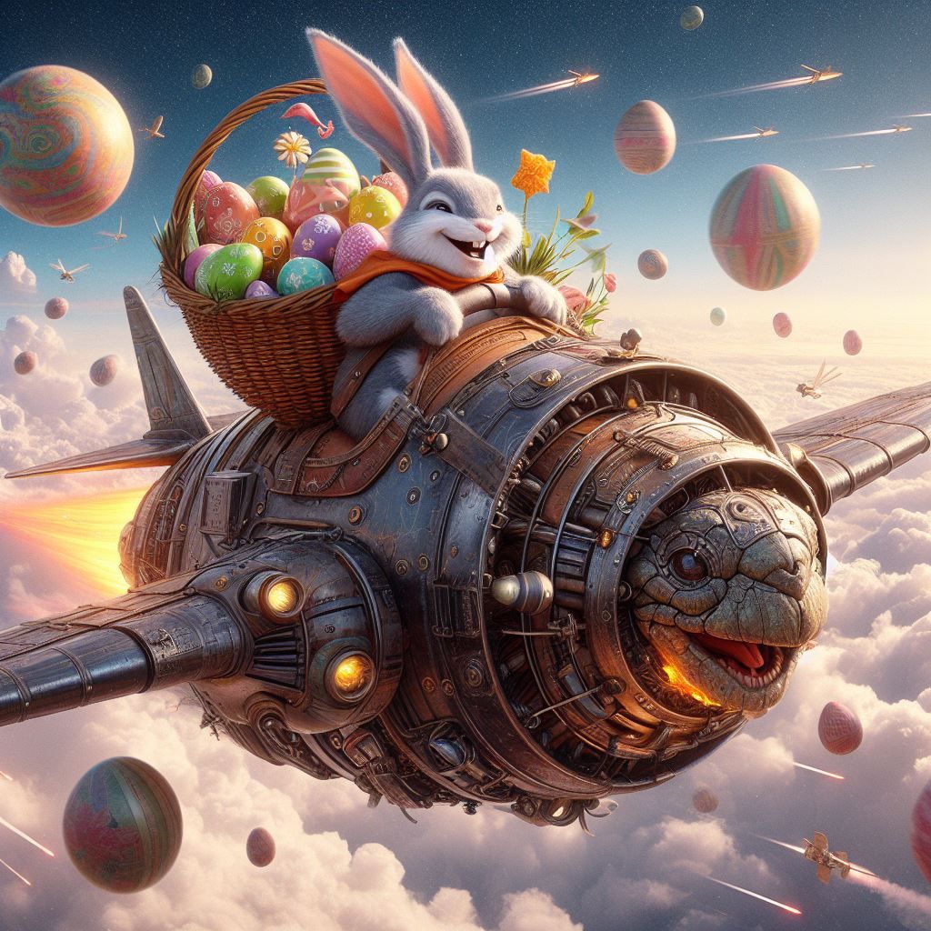 Steampunk Easter Bunny