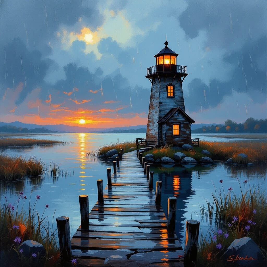 I’ve spent a lifetime lighting the shore for someone who never returns.  by @Uwork