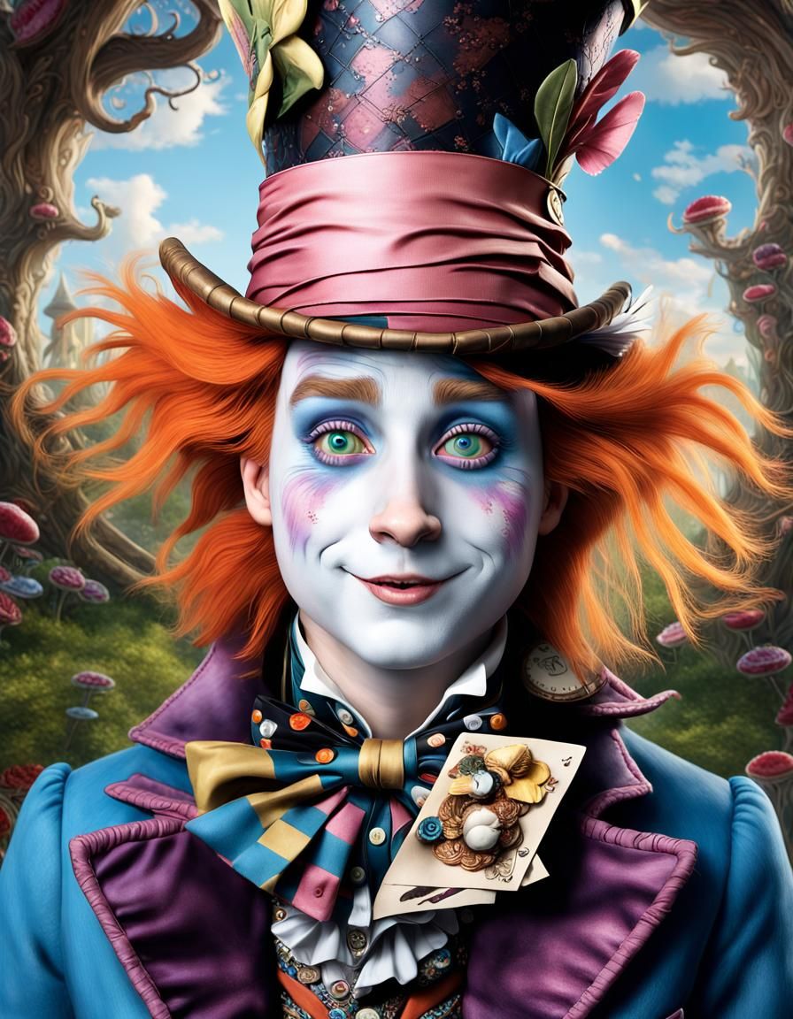 Mad Hatter - AI Generated Artwork - NightCafe Creator