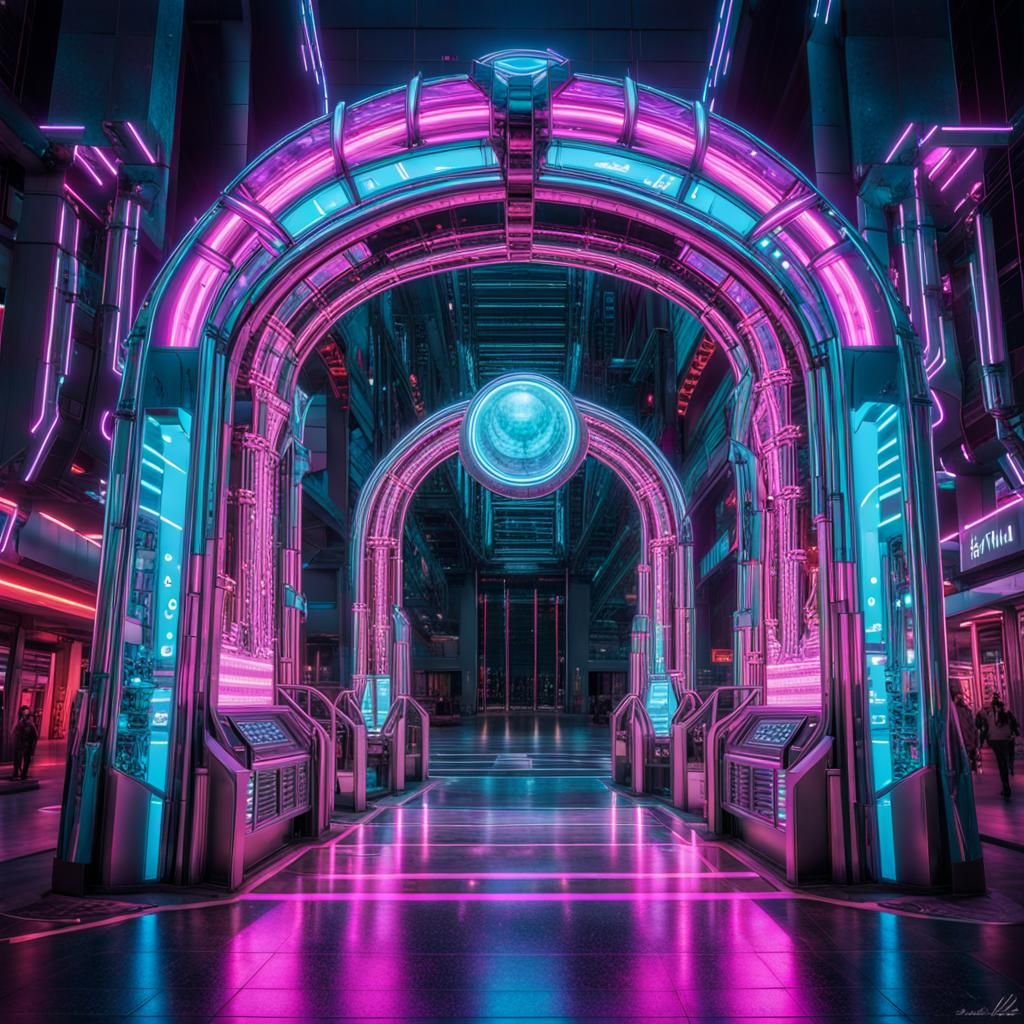 A futuristic city!✨