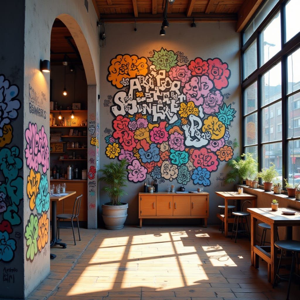 modern <lora:streetart:1.0>