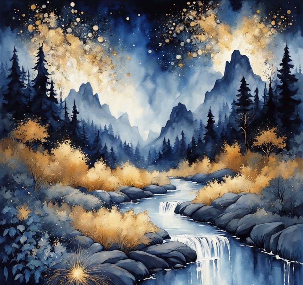 flowing  by @blake delta