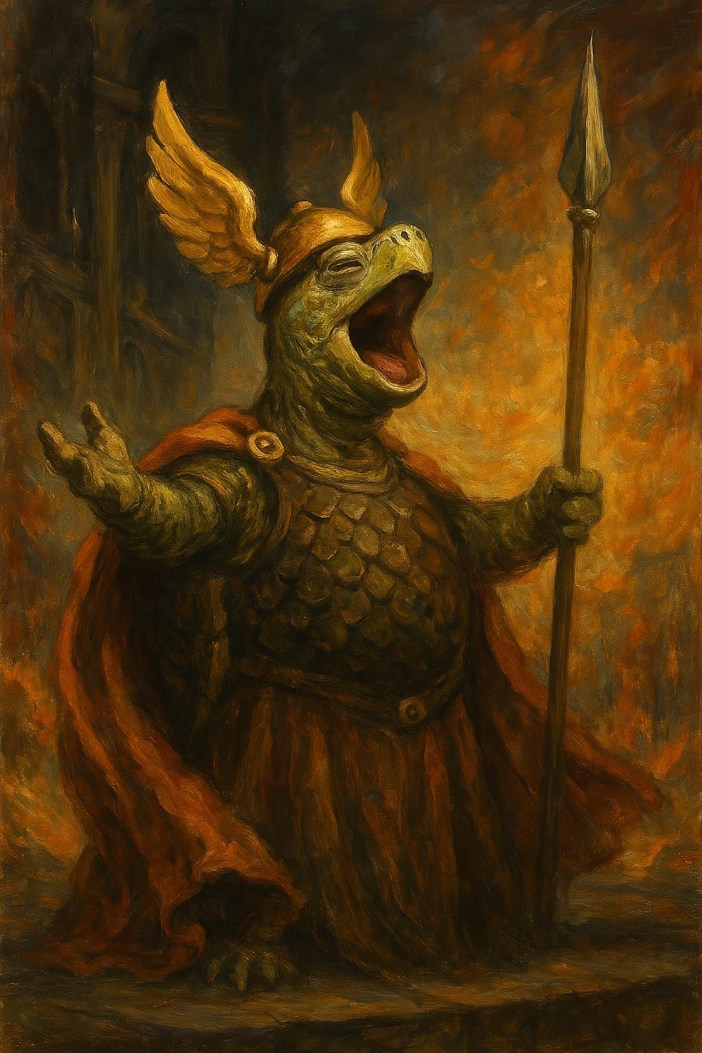 Opera Singing Turtle