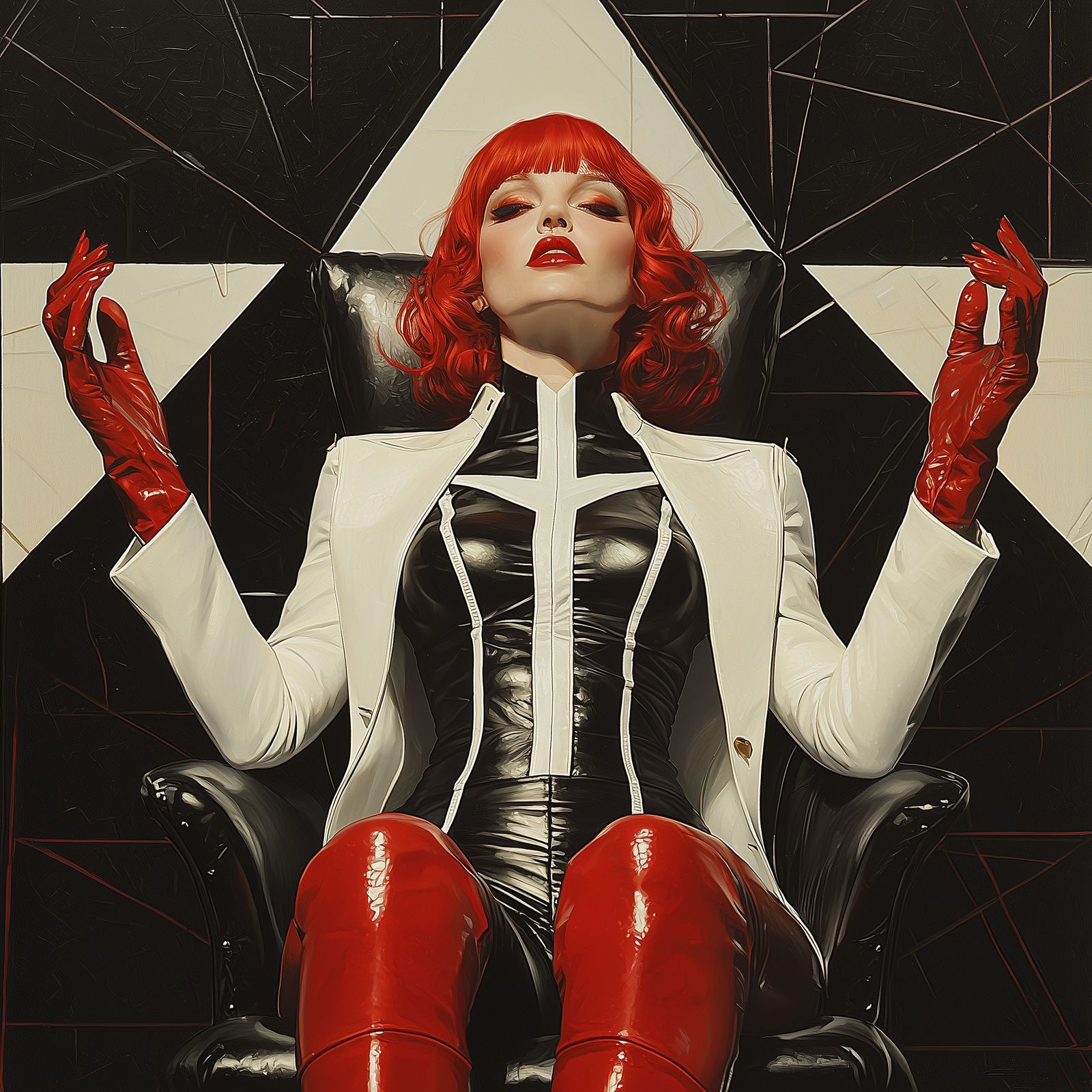 Retrofuturistic Woman