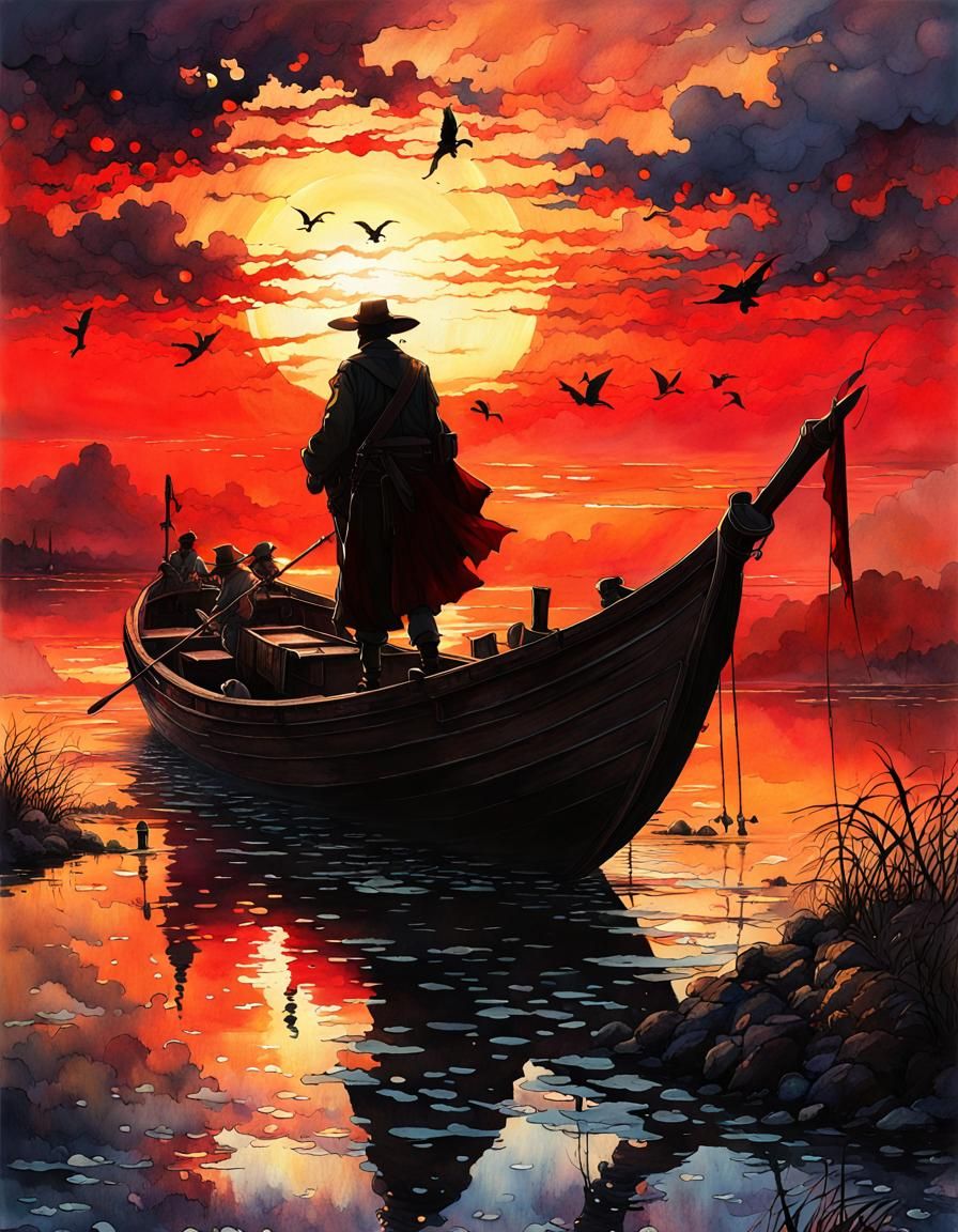 The Fisherman   by @Vampayaz76