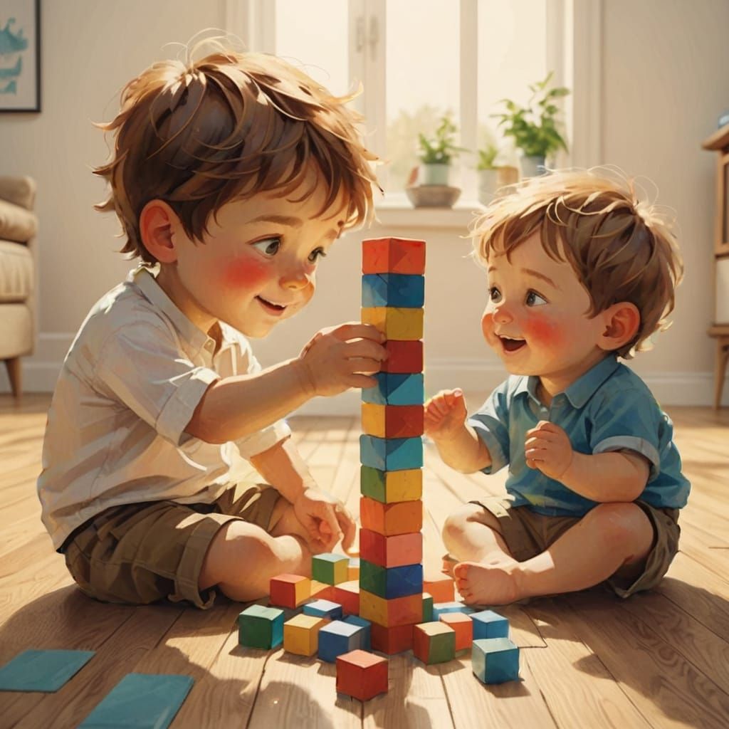 Brotherly Fun  by @Zabrie